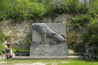 Lion Monument near Bad Koesen
