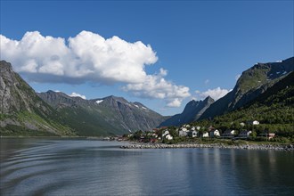 The village of Gryllefjord