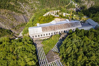 Aerial of the Hydroelectric power station
