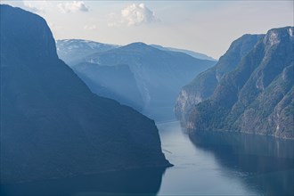 Overlook over Aurlandsfjord
