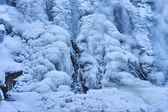 Frozen Riesloch waterfalls