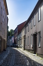 Old houses in the Brubakken quarter