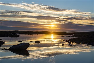 Sunset over the Unesco world heritage site