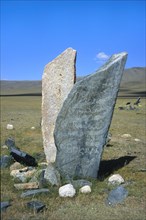 Funeral steles or deer stones
