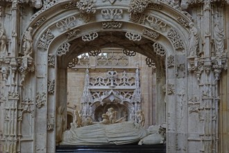 Tomb of Margaret of Austria in the choir