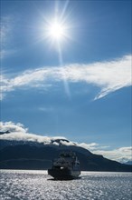 Ferry in Lyngenfjord