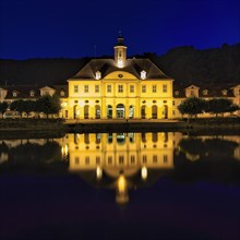 City hall Bad Karlshafen at night