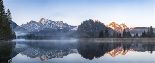 Morning atmosphere at the Almsee