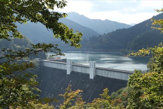 Ogouchi Dam at Lake Okutama