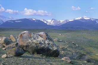 Landscape around Khurgan lake