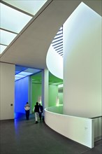 Pillar and light incidence in the Pinakothek der Moderne