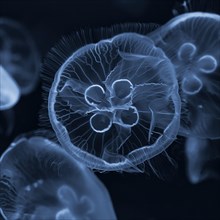 Common jellyfishes