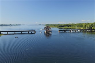 Railway bridge over the Richelieu River