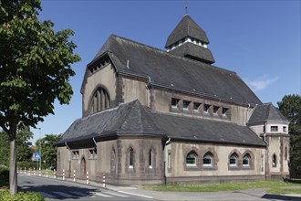 Holy Spirit Chapel from 1908 in the University Hospital Duesseldorf