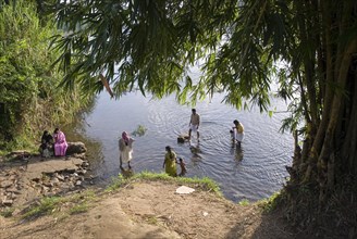River Periyar at Kaprikkad near Kodanad