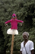 A sweet vendor in Madurai during festivity occasion