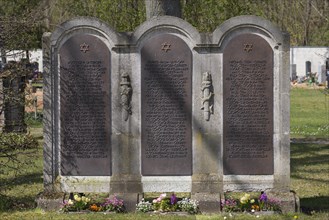 Gravestones at the New Jewish Cemetery