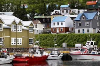 Houses and fishing harbour