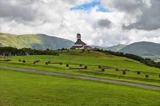 Church near Lofotr Viking Museum