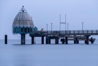 Diving gondola at the Baltic Sea