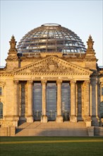 Reichstag in the evening light