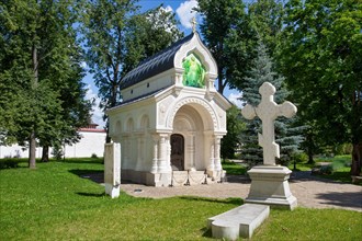 The grave of Dmitry Mikhailovich Pozharsky in the Suzdal Spaso-Evfimiev Monastery