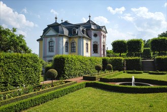 Rococo castle and castle garden