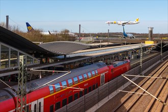 Railway station Duesseldorf Airport