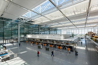 Lufthansa Terminal 2 of Munich Airport