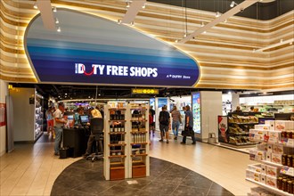 September 2018: Duty Free Shops in Heraklion Airport Terminal