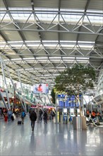 Terminal of Duesseldorf Airport
