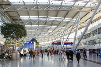 Terminal of Duesseldorf Airport