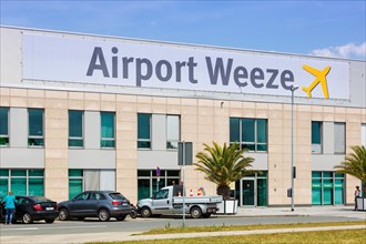 Terminal of the airport Niederrhein Weeze