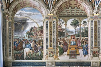 Piccolomini on the way to the Council in Basel