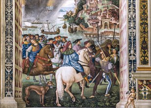 Piccolomini on the way to the Council in Basel