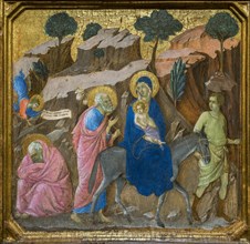 The Angel Appears to Joseph in a Dream and Flight into Egypt