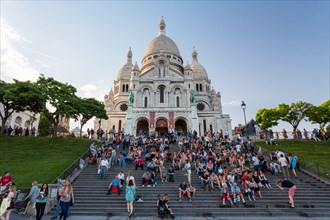 Basilica Sacre-Coeur auf Montmartre