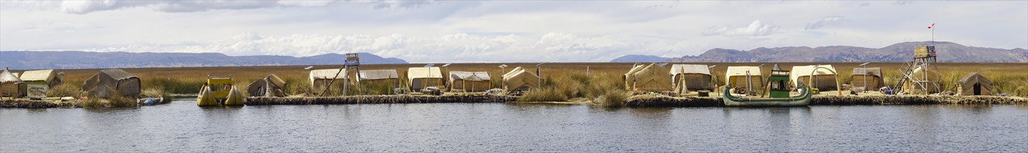 Floating island of the Uro