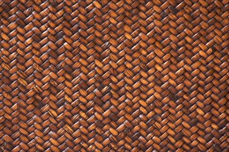 Rattan weave background macro image