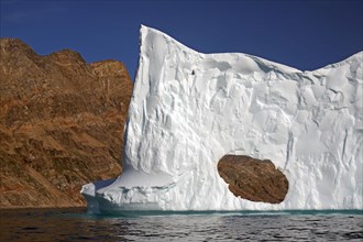 Iceberg with hole