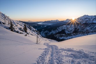 Way to the Alpspitze