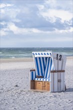 Beach chair at the west beach