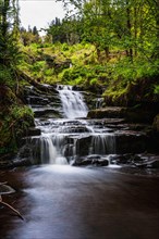 Little waterfall on the way to Blaen y Glyn Isaf Waterfall