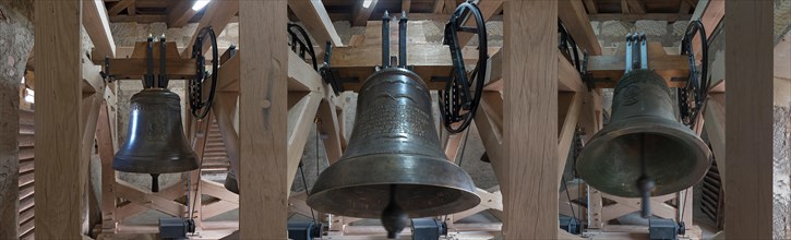New belfry with 3 bells in peal
