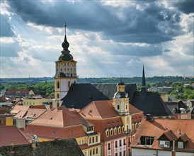 View of town hall and Marienkirche