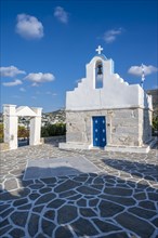 Blue and White Greek Orthodox Church of St. Anne