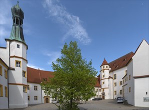 Inner courtyard of Sulzbach Castle