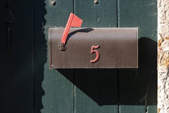 Metal letter box