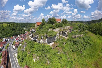 Pottenstein Castle with castle museum