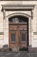 Entrance door of the synagogue